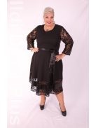 Cadrelli Fekete-Csipkés Oti Ruha