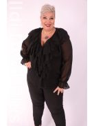 Cadrelli Fekete Zsabós Blúz