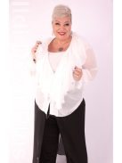 Cadrelli Fehér Zsabós Blúz-52