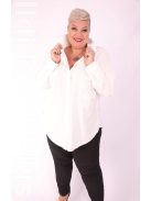 Ti-Ta Ekrü Csipkés Minna Blúz