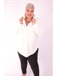 Ti-Ta Ekrü Csipkés Minna Blúz