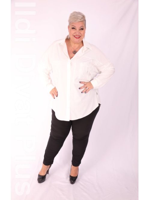 Ti-Ta Ekrü Csipkés Minna Blúz