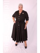 Maglen Fekete Galléros Bella Ruha-50