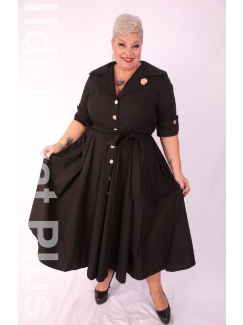 Maglen Fekete Galléros Bella Ruha