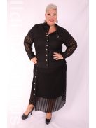 Luani Fekete Melán Szoknyás Szett-52