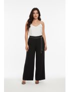 Cadrelli Fekete Muszlinos Rena Nadrág