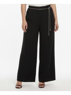 Cadrelli Fekete Muszlinos Rena Nadrág