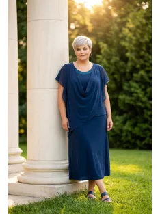 Hesba Óceánkék Limara Maxi Ruha