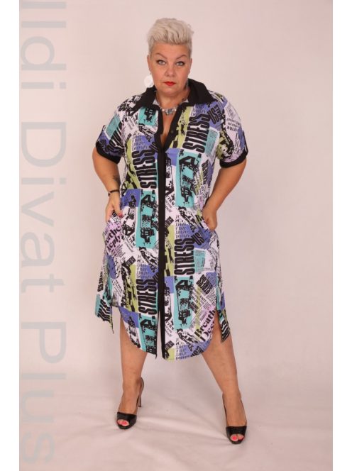 Darkwin Színes-Fekete Feliratos Ingruha