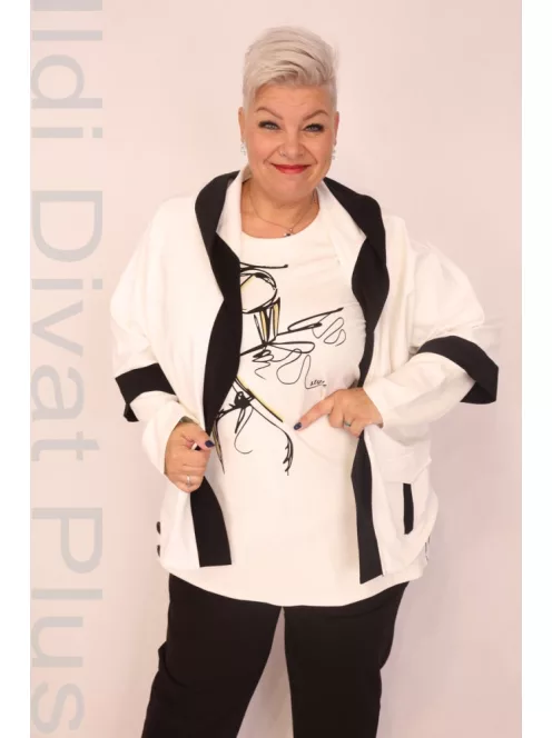 ViaVia Fehér-Fekete Háromrészes Szett