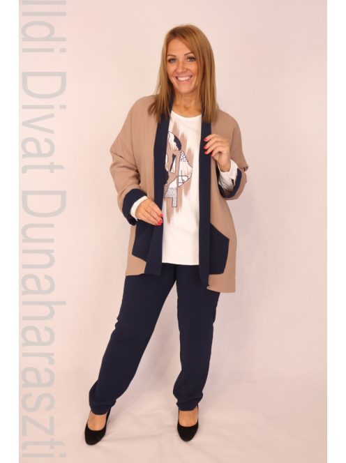 ViaVia Kék-Barna Háromrészes Szett