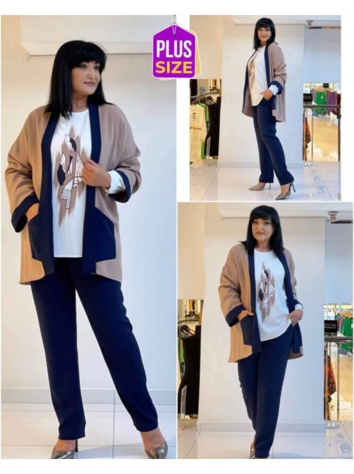 ViaVia Kék-Barna Háromrészes Szett