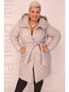 Qarla Queen Szürke Steppelt Kabát