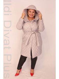 Qarla Queen Szürke Steppelt Kabát