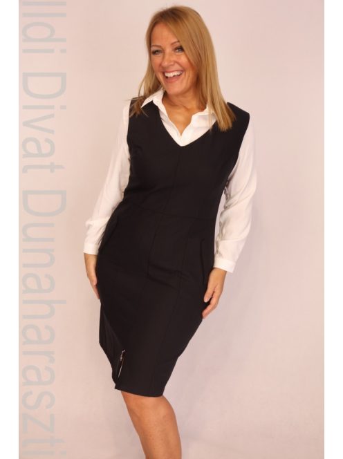 Annavero Sötétkék Ruha+ Blúz