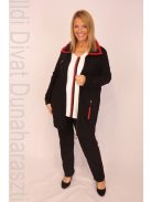 ViaVia Fekete-Piros Köves Háromrészes Szett-48