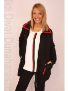 ViaVia Fekete-Piros Köves Háromrészes Szett-48