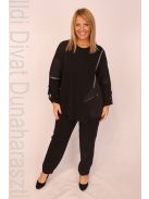 ViaVia Fekete Zsebes Kétrészes Szett-44