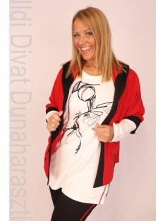 ViaVia Piros-Fehér Háromrészes Szett