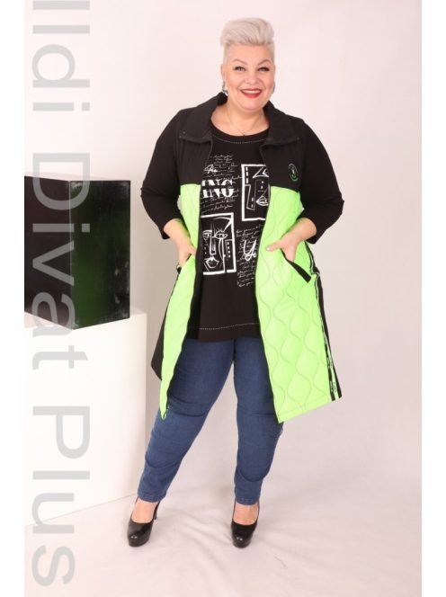 Darkwin Fekete-Neon Zöld Mellény