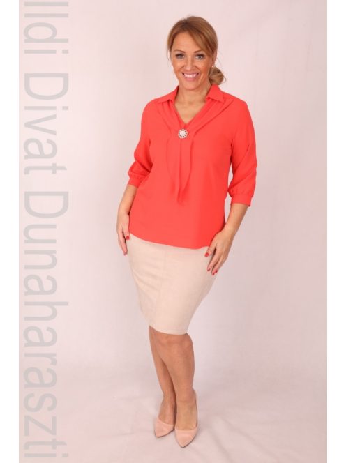 Selent Narancs Galléros Blúz