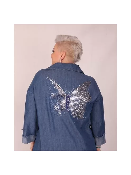 Darkwin Pillangós Köves Farmerruha