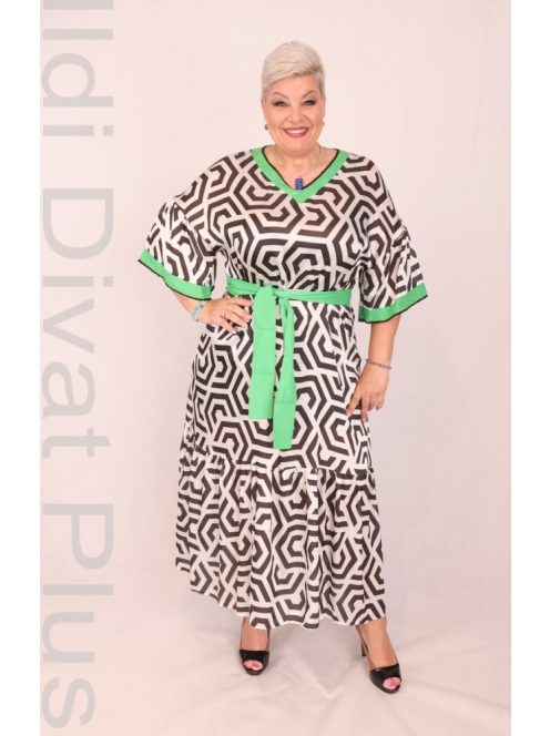 Kapris Fekete-Fehér Kétrészes Ruha