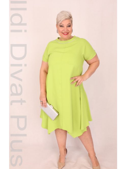 Ozqueen Zöld Köves Alkalmi Ruha