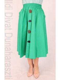 Kapris Zöld Gumis Derekú Szoknya
