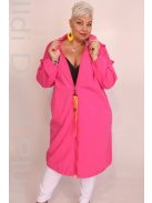 Darkwin Pink Zippes Kabát