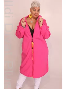 Darkwin Pink Zippes Kabát