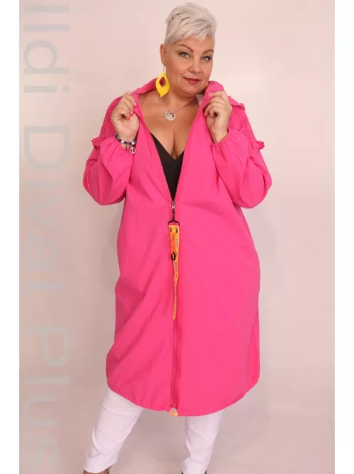 Darkwin Pink Zippes Kabát