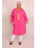 Darkwin Pink Zippes Kabát