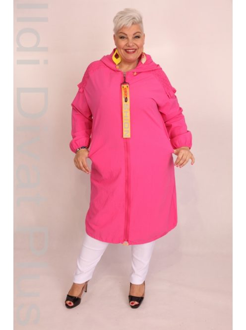 Darkwin Pink Zippes Kabát