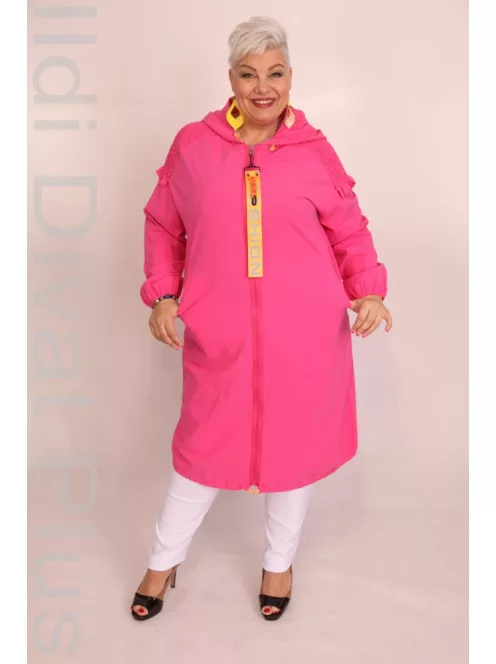 Darkwin Pink Zippes Kabát