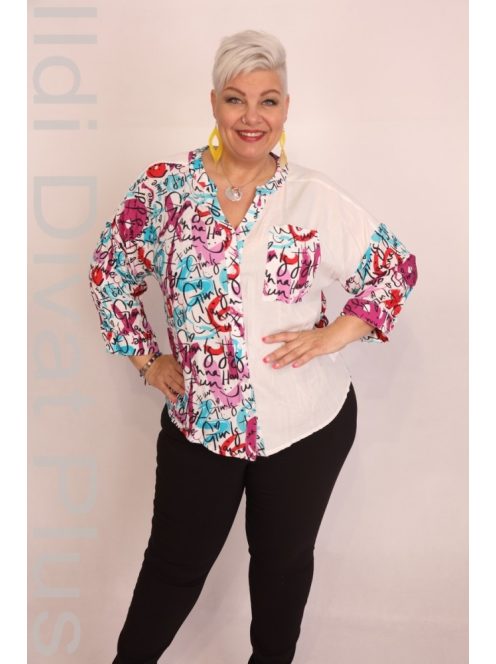 Eseoglu Színes Mintás Ing