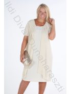 Hesba Beige Köves Ruha