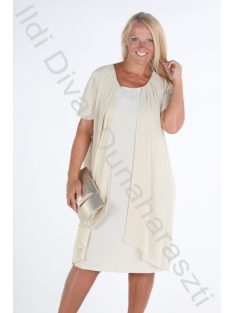 Hesba Beige Köves Ruha