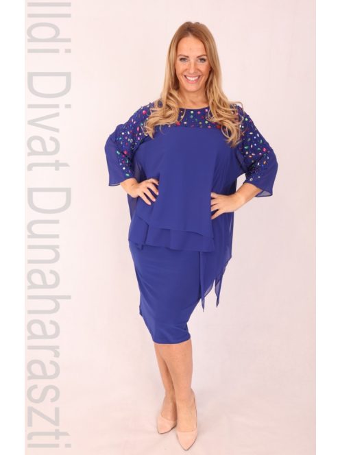 ADM Királykék Köves Ruha