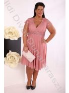 Ultramoda Púder A-vonalú ruha - 42