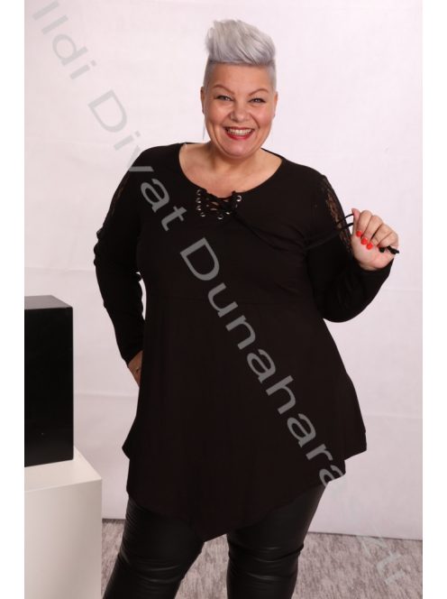 I&M PLUS csipkés ujjú felső - 44