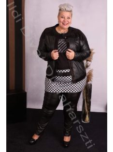 Luizza Köves Műbőr Kabát-46