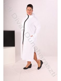 Stella Fehér Zippes Hátán Zsebes Ingruha