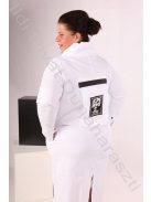 Stella Fehér Zippes Hátán Zsebes Ingruha