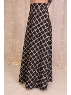 Envy Rács Mintás Maxi Szoknya