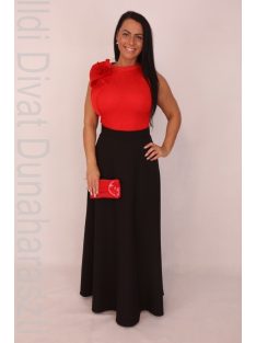 Envy Piros Ujjatlan Csipke Body