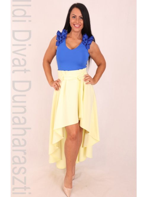 Envy Sárga Derekán Kötős Szoknya