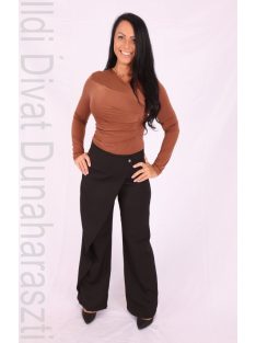 Envy Barna Féloldalt Húzott Body