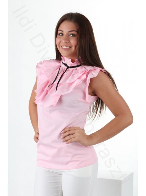 Envy púder zsabós blúz