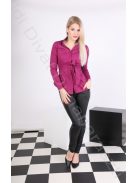 Envy kötős lila blúz-S